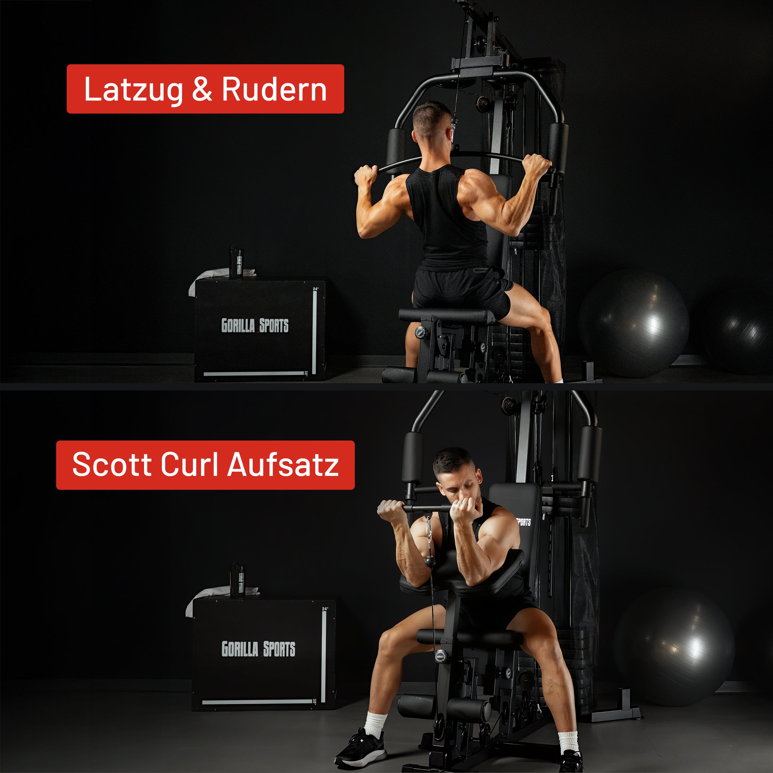 gyronetics-e-series-kraftstation-home-gym-mit-steckgewichte image 5