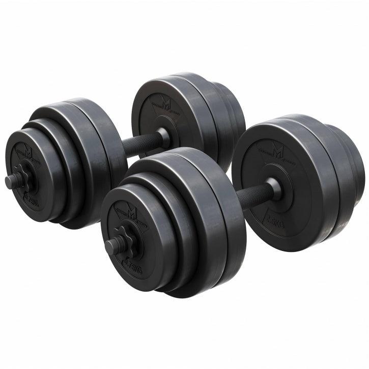 gyronetics-e-series-kurzhantel-set-kunststoff-30-kg-25-mm image 1