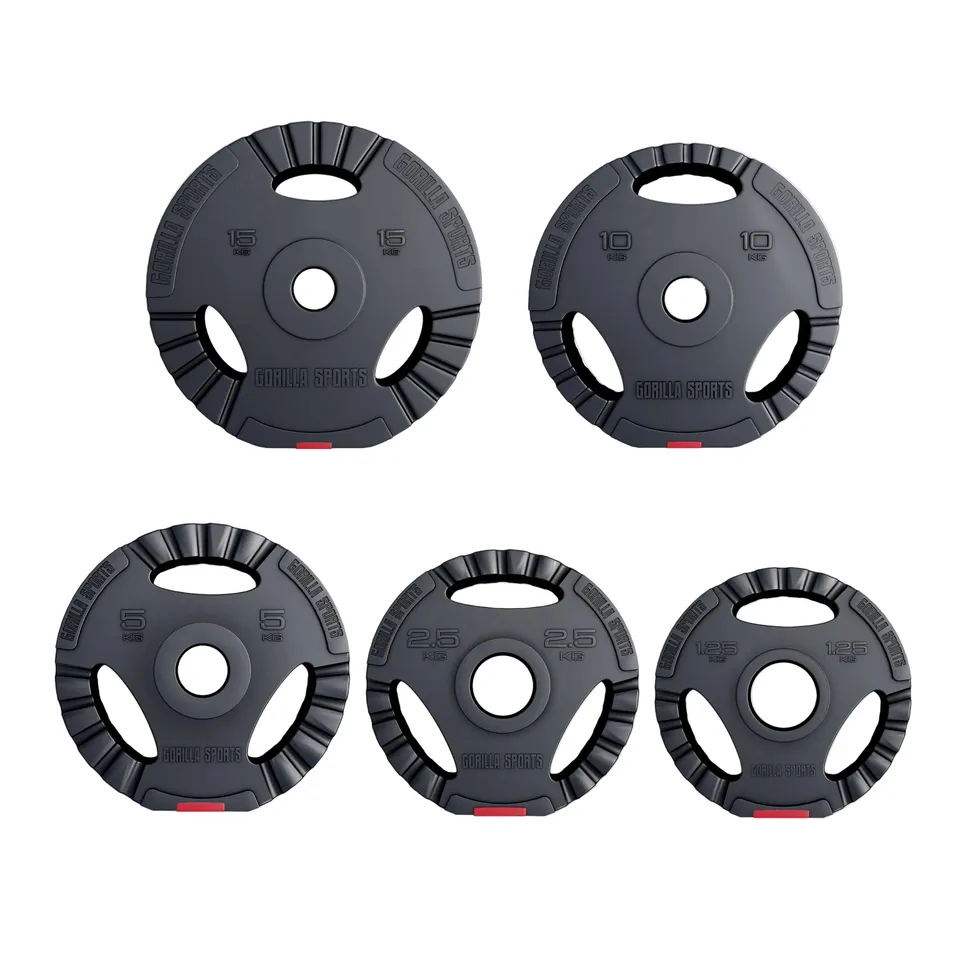 gyronetics-e-series-hantelscheibe-olympia-10-kg-kunststoff-gripper image 1