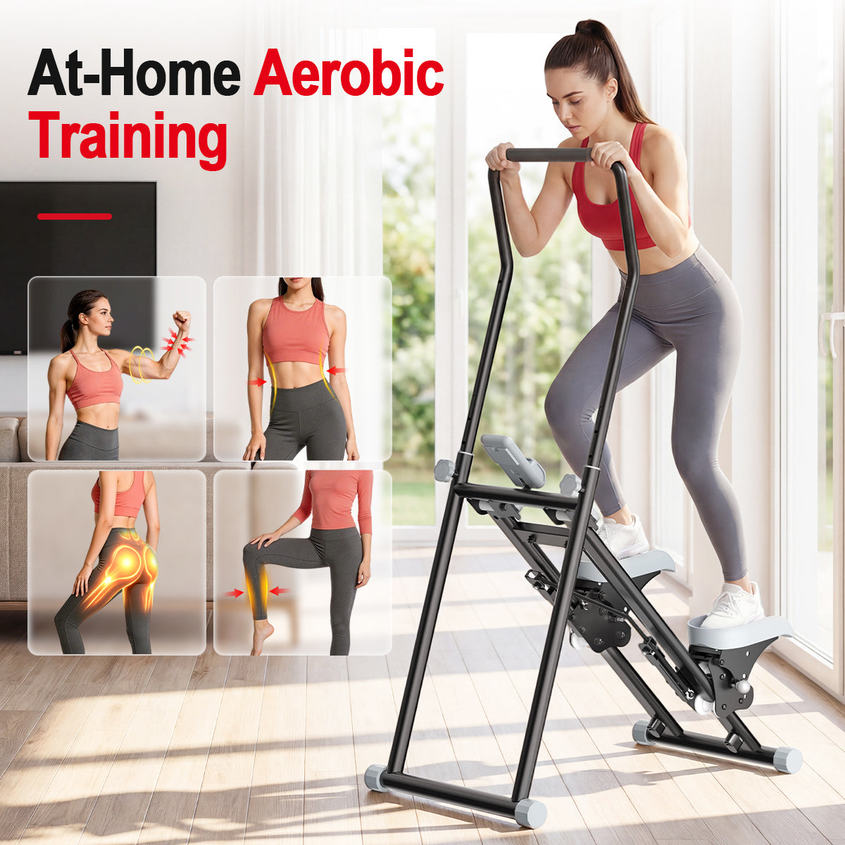 relife-vertical-climber-stepper-stairmaster-schwarz image 2