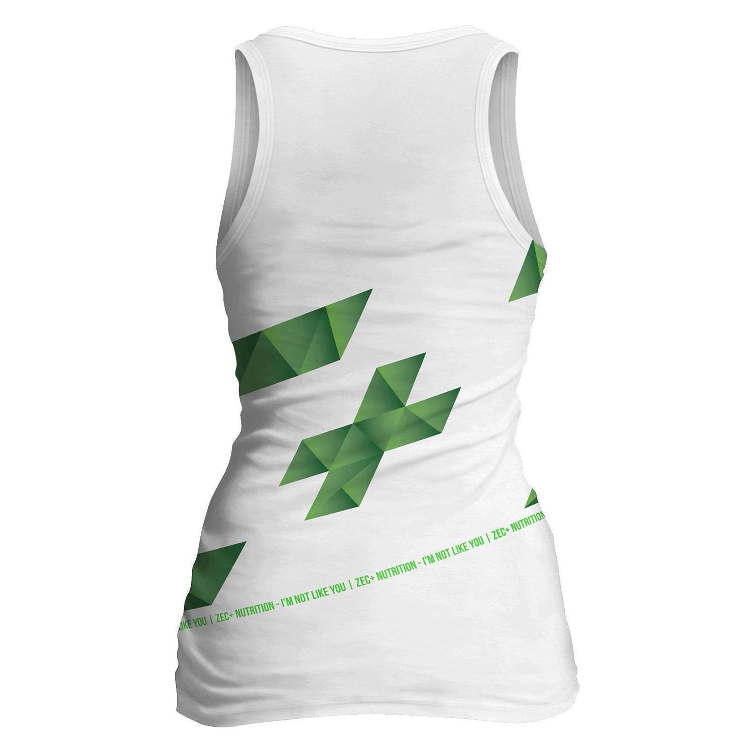 zec-lady-polygon-damen-tanktop-wei-fitness-top-baumwolle image 2