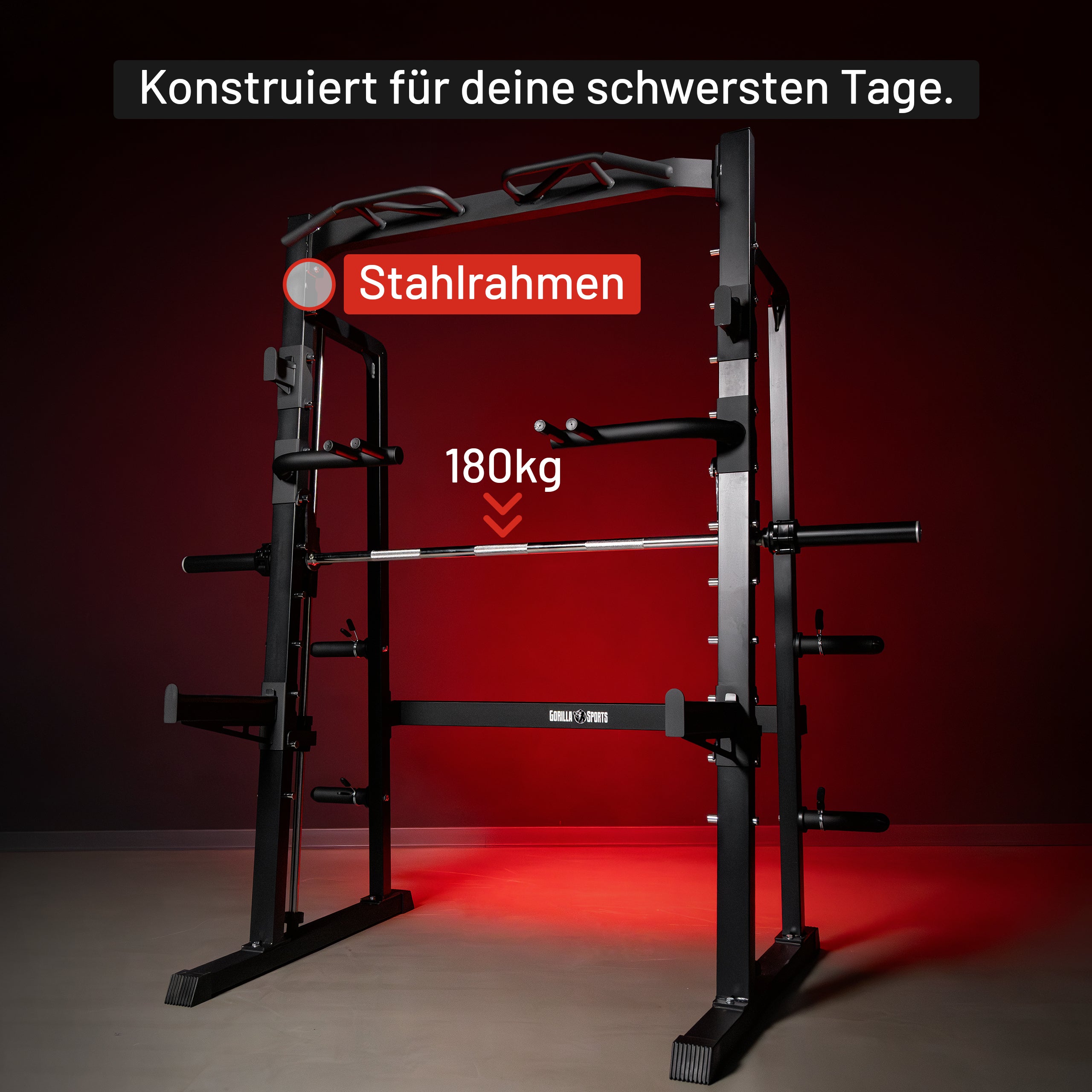 gyronetics-e-series-smith-machine-half-rack image 5