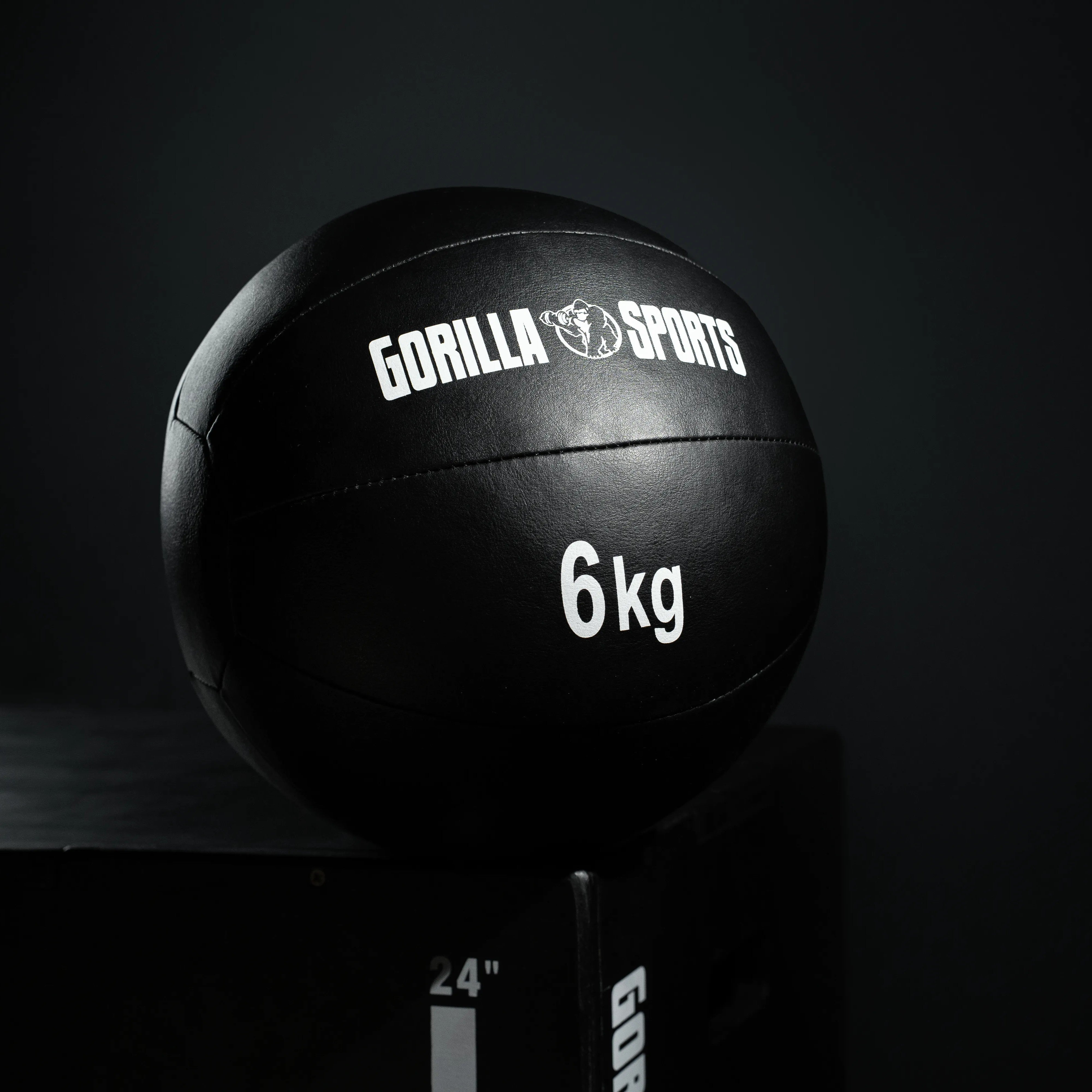 gyronetics-e-series-medizinball-kunstleder-5-kg-schwarz image 2