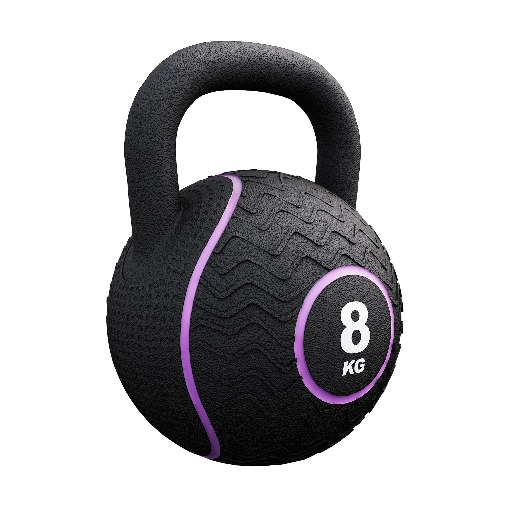 gyronetics-kettlebell-gummi-kugelhantel-12-kg-eisensandkern image 2