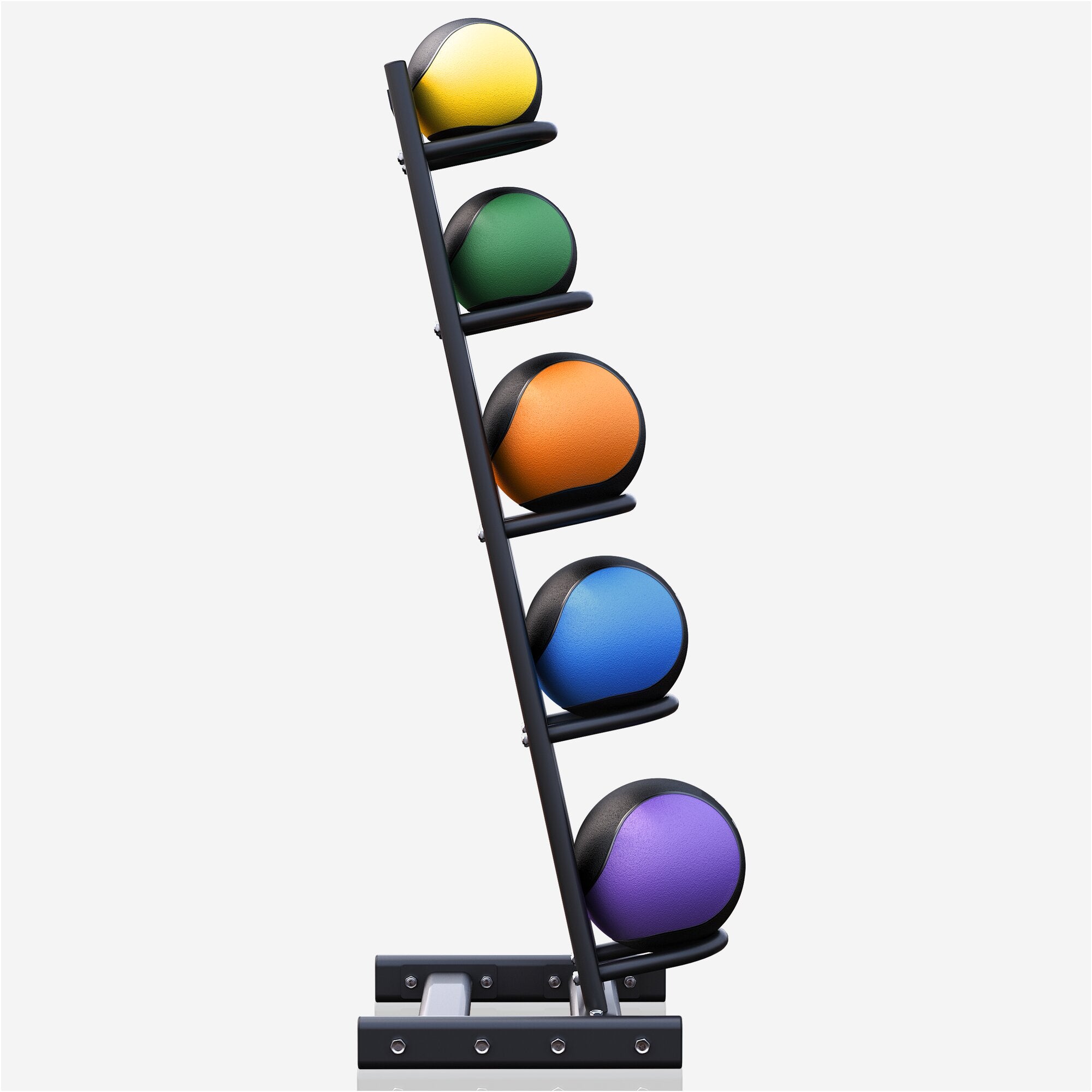 gyronetics-e-series-medizinball-set-gummi-1-5-kg-mit-st-nder image 5