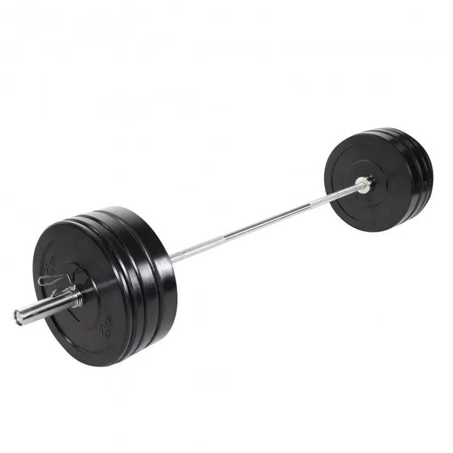 gyronetics-e-series-langhantel-set-olympia-bumper-140-kg image 1