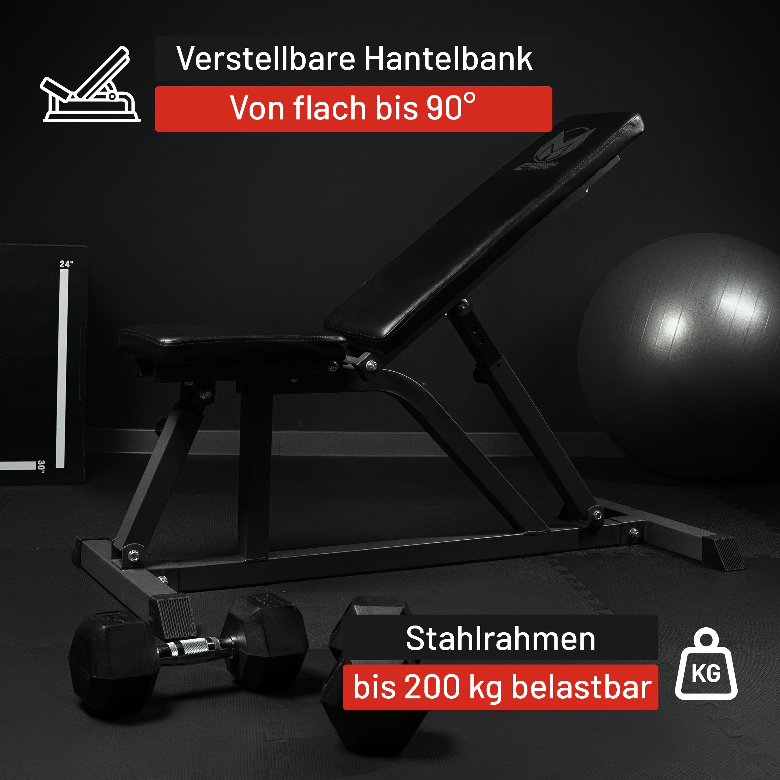 gyronetics-e-series-schr-gbank-verstellbar-200-kg-hantelbank image 3
