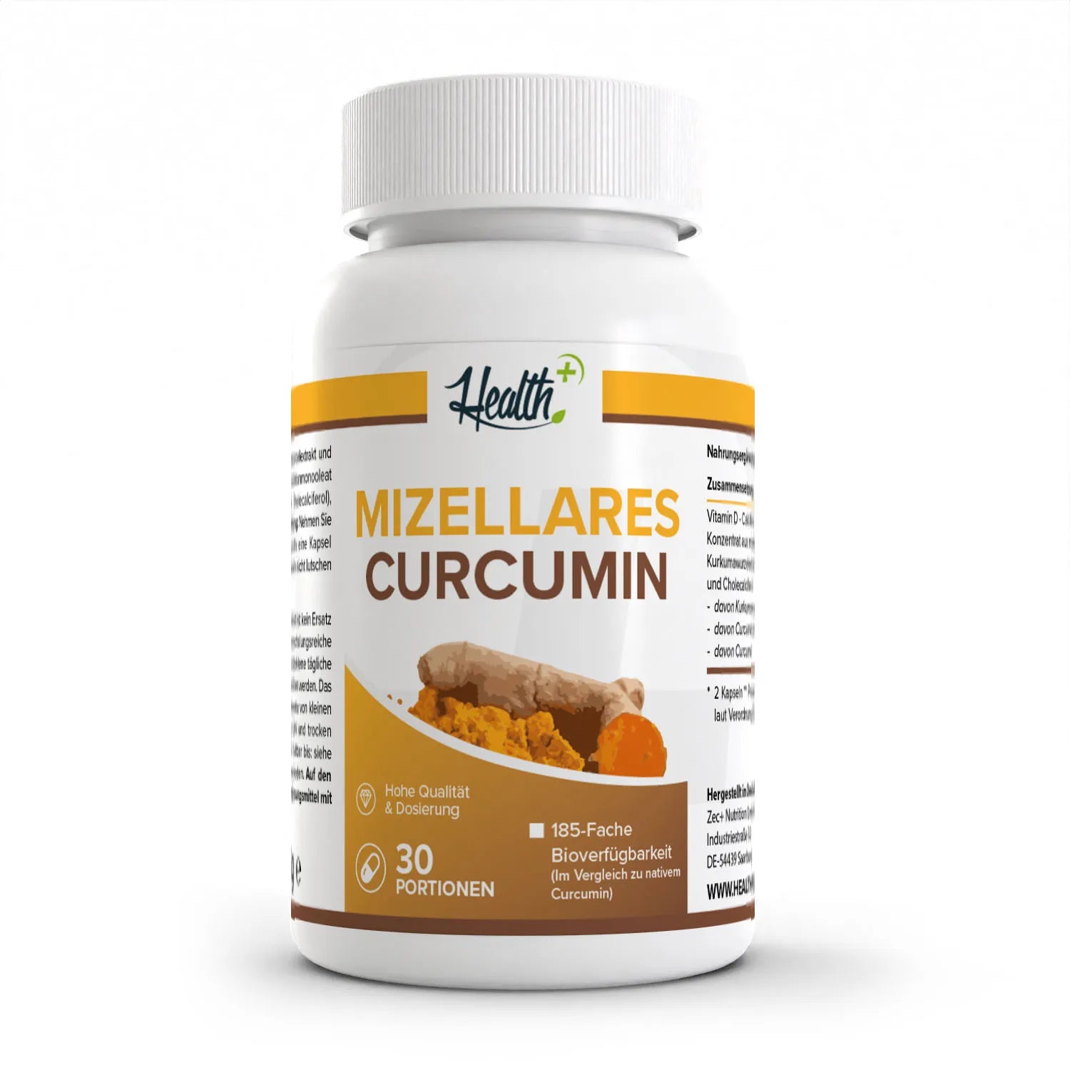 zec-plus-nutrition-health-mizellares-curcumin-kapseln-60-hochdosiert image 1