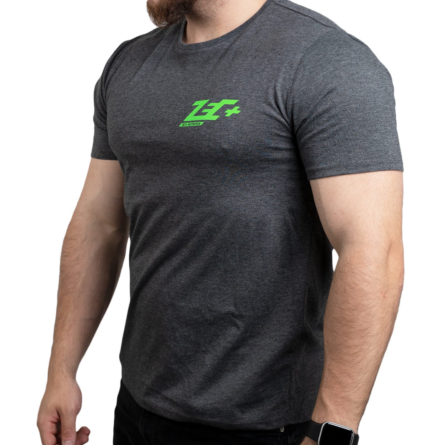 zec-t-shirt-melange-herren-gr-m-schwarz-baumwolle image 8