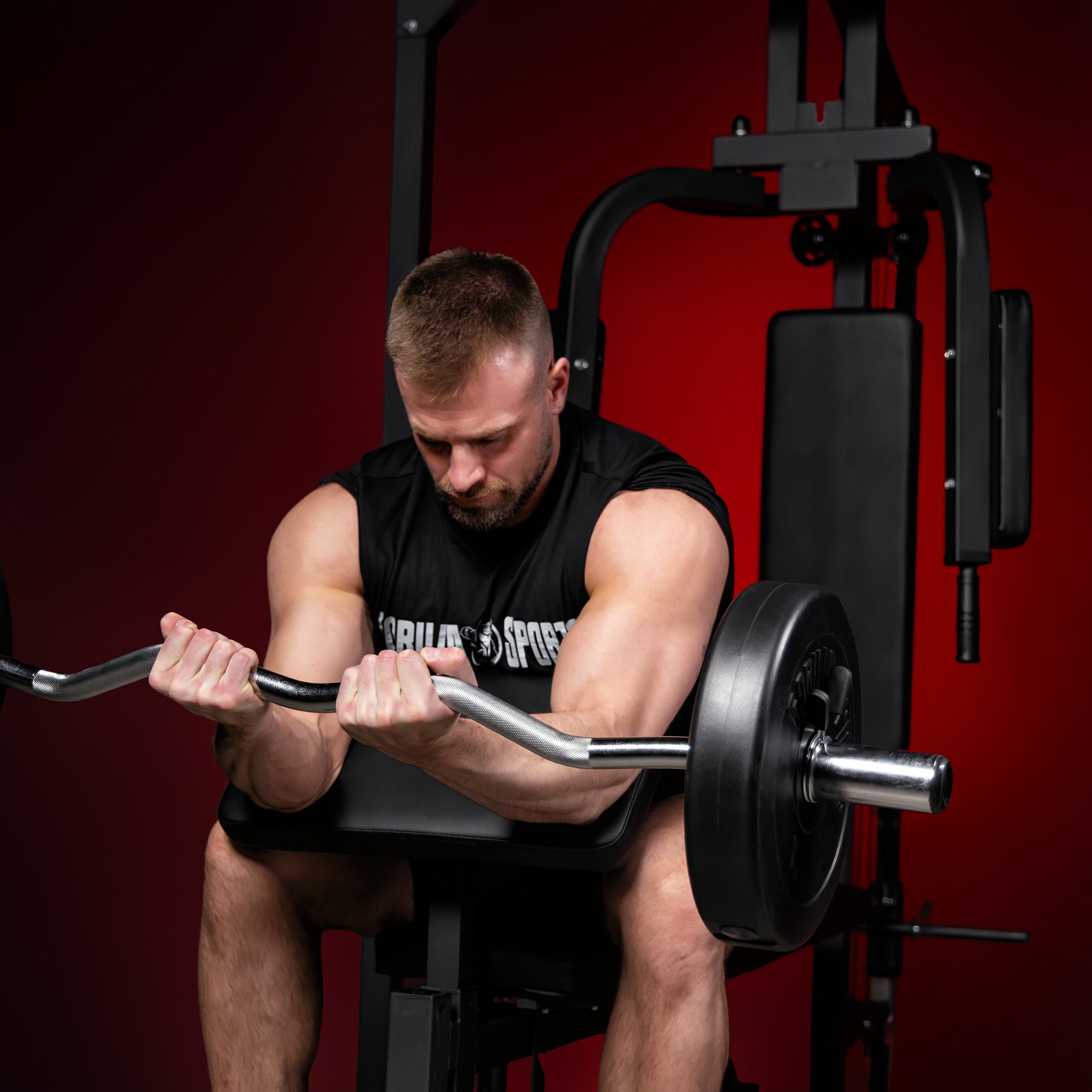 gyronetics-e-series-kraftstation-home-gym-fitnessstation-hantelbank image 2