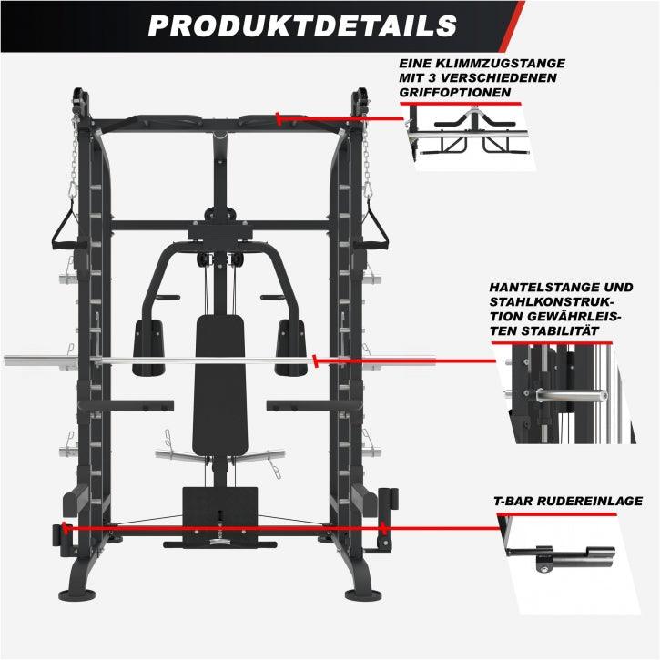 gyronetics-e-series-smith-machine-multipresse-schwarz image 4