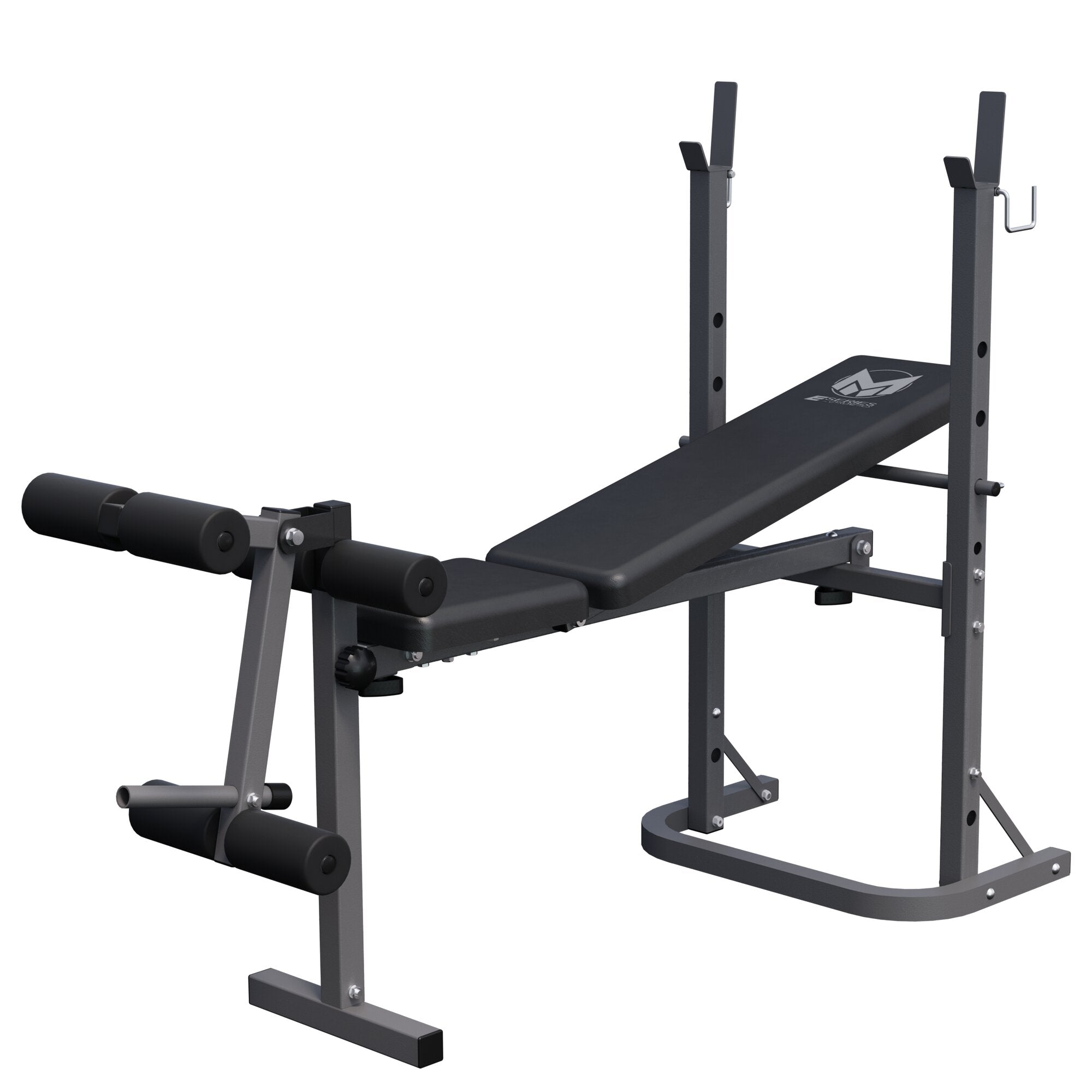 gyronetics-e-series-schr-gbank-mit-ablage-und-beinstrecker-klappbar image 1