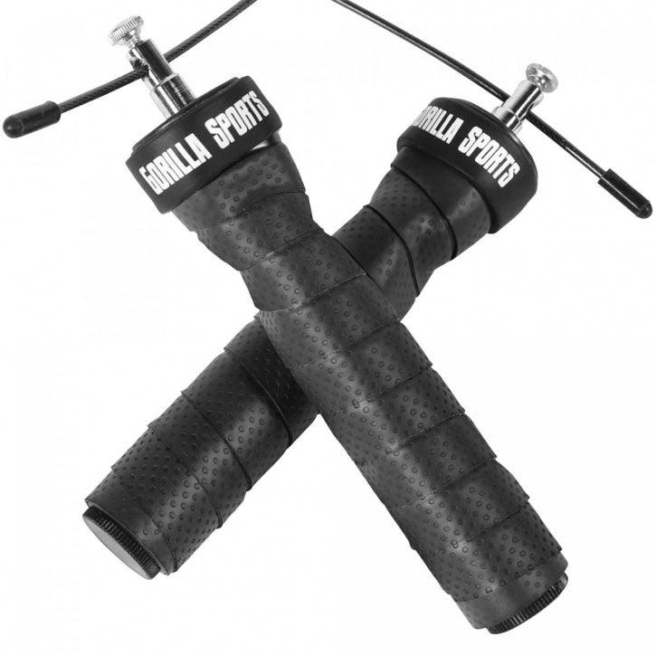 gyronetics-springseil-drehgelenk-300-cm-schwarz-rot-mit-gewichten image 4