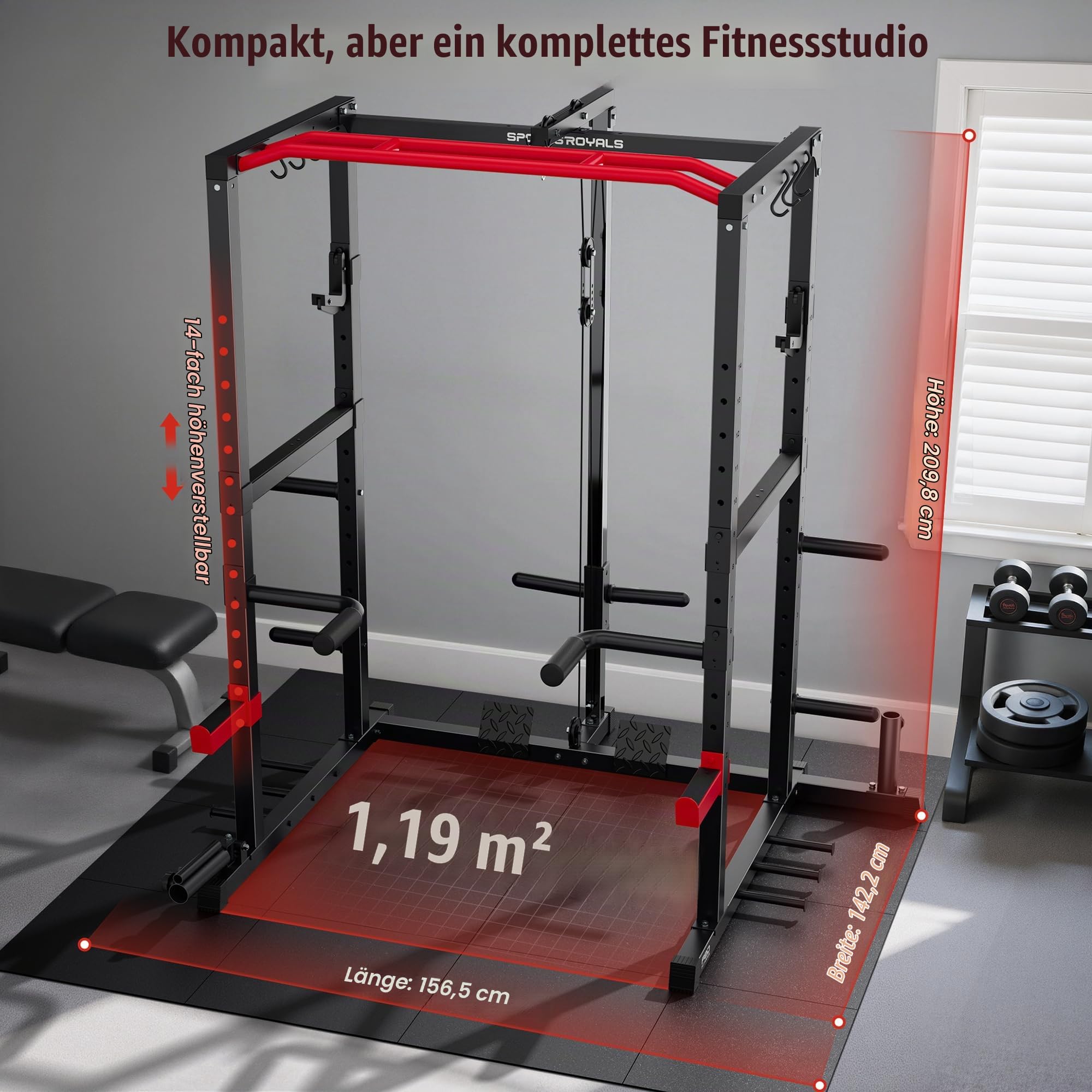 sportsroyals-power-cages-power-rack-k-fig-rot-544-kg-tragkraft image 6
