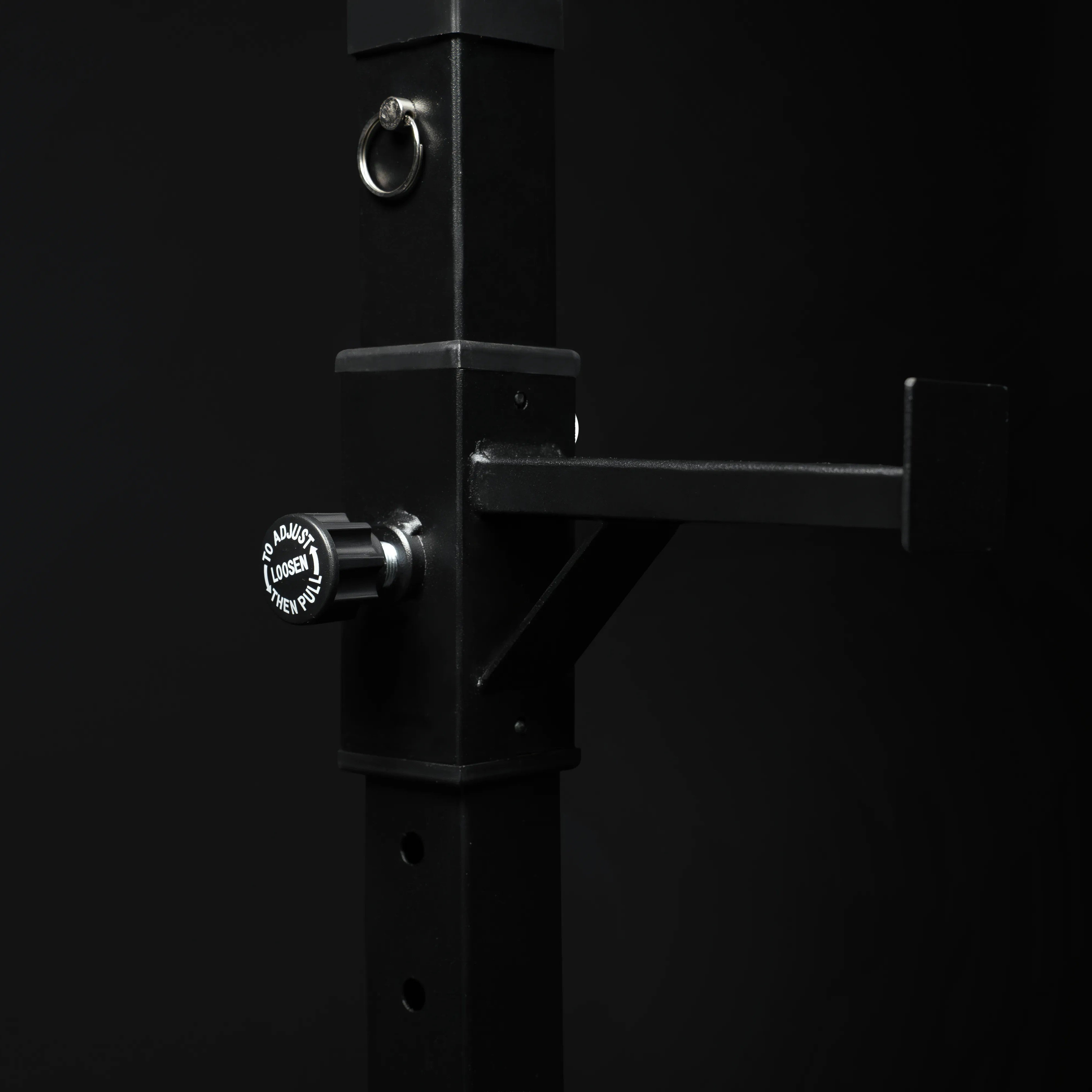 gyronetics-e-series-squat-rack-verstellbar-mit-ablage image 4