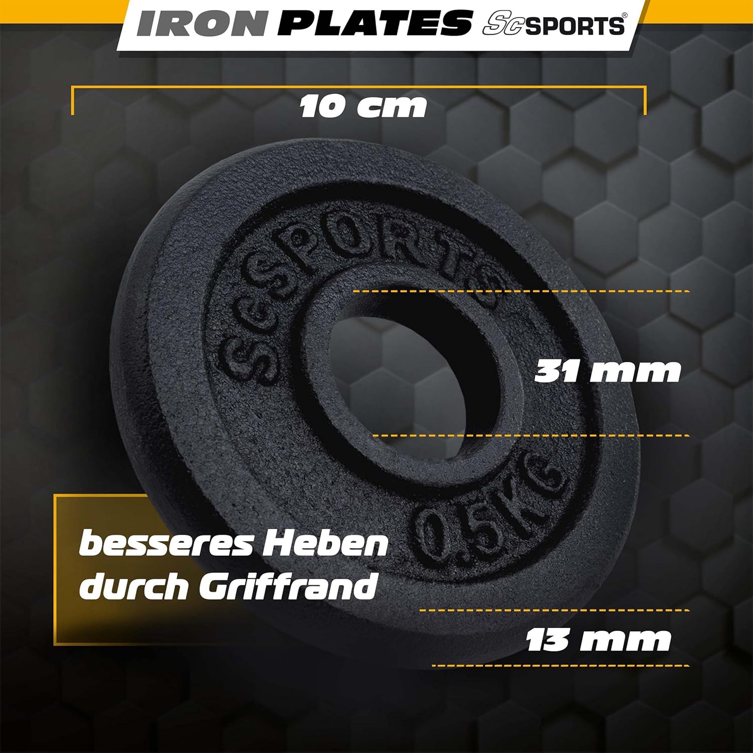 scsports-krafttraining-hantelscheiben-set-gusseisen-2-kg image 4