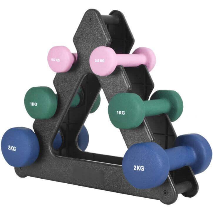 gyronetics-e-series-hantelst-nder-gymnastik-schwarz-6-hanteln image 7
