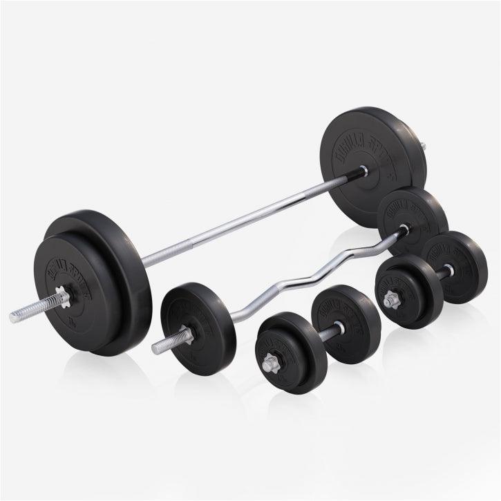 gyronetics-e-series-hantelbank-mit-ablage-set-100-kg-schwarz image 5