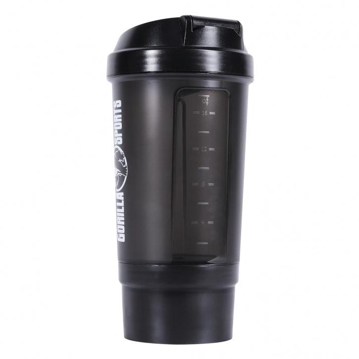 gyronetics-e-series-protein-shaker-pulverfach-500-ml-schwarz image 2