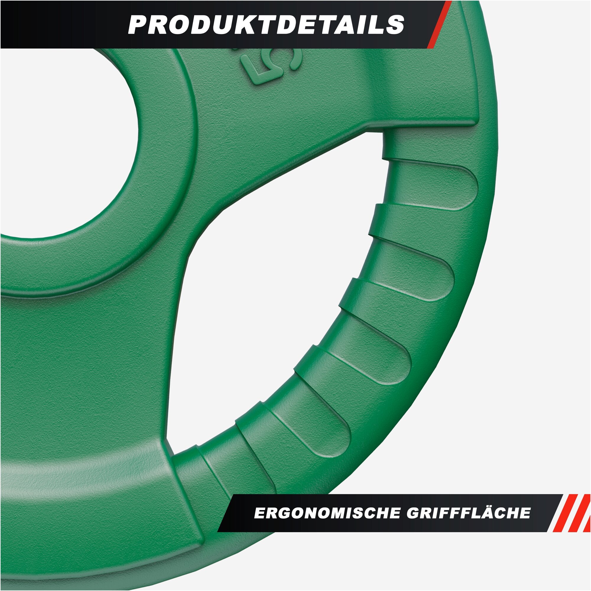 gyronetics-e-series-olympia-hantelscheibe-gummi-10-kg-50mm image 8