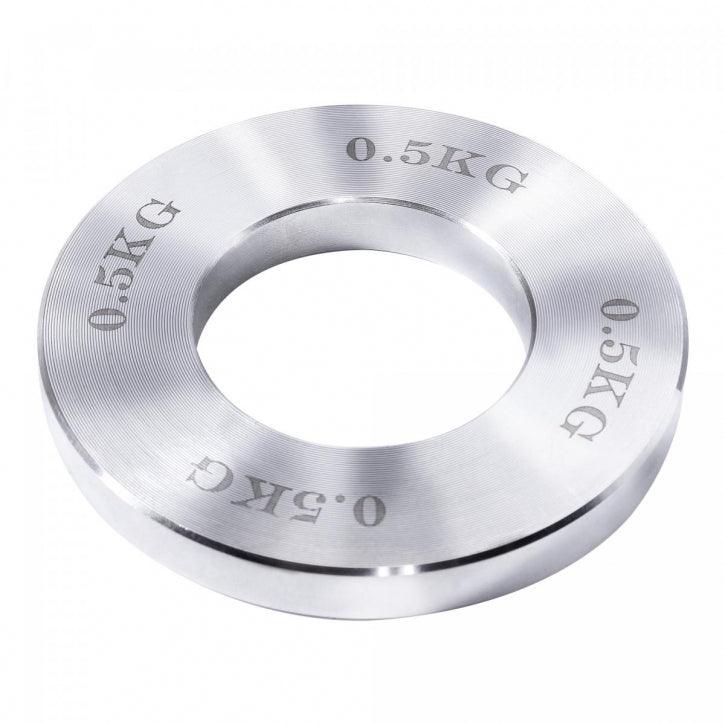 gyronetics-e-series-hantelscheiben-chrom-olympia-5-kg-tasche image 4
