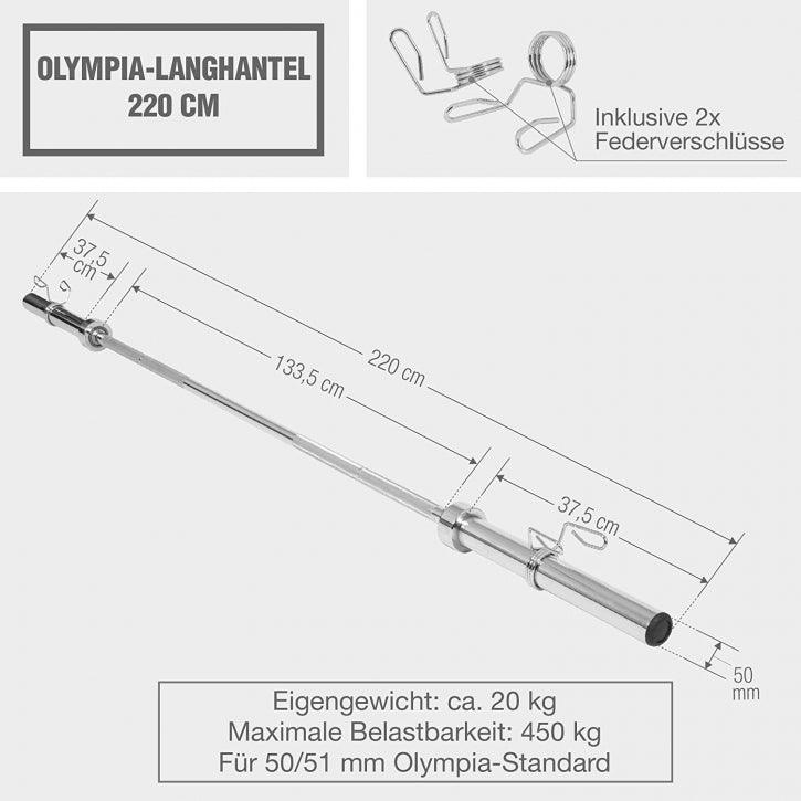 gyronetics-e-series-langhantel-set-olympia-bumper-140-kg image 7