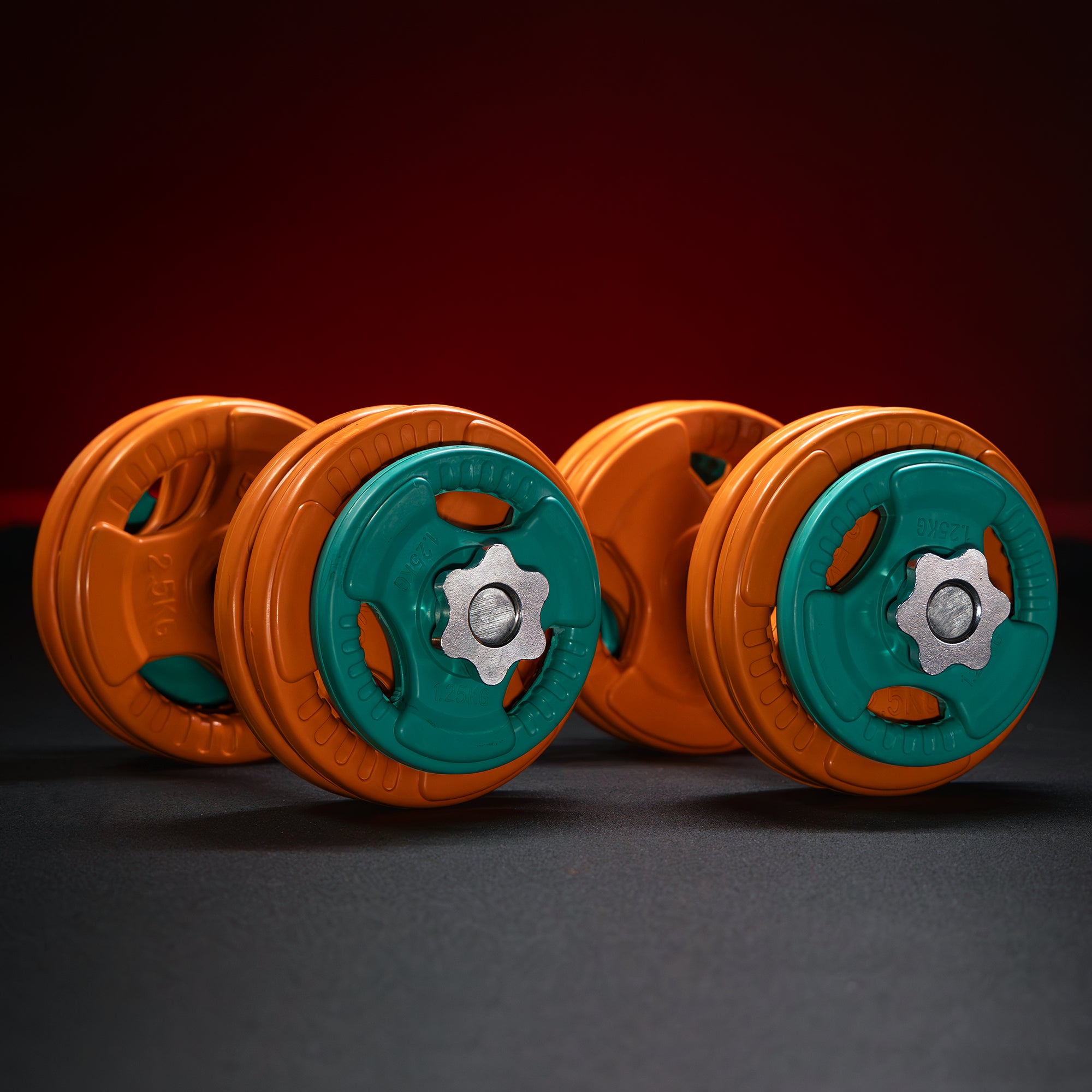 gyronetics-e-series-kurzhantel-set-30-kg-gummi-sternverschluss image 6