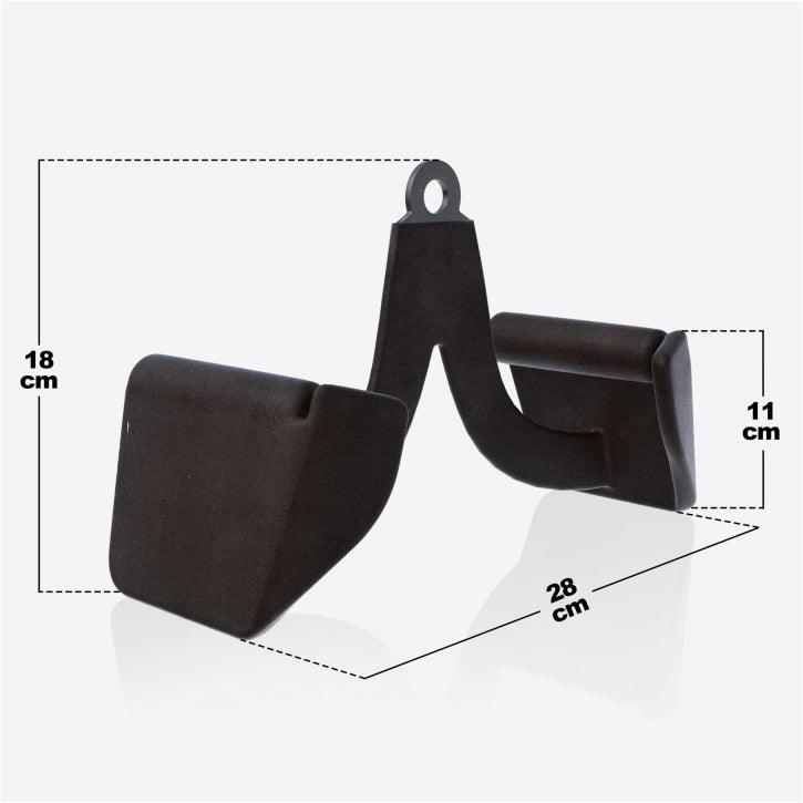 gorilla-sports-e-series-latzugstange-gummi-72-cm-schwarz image 4