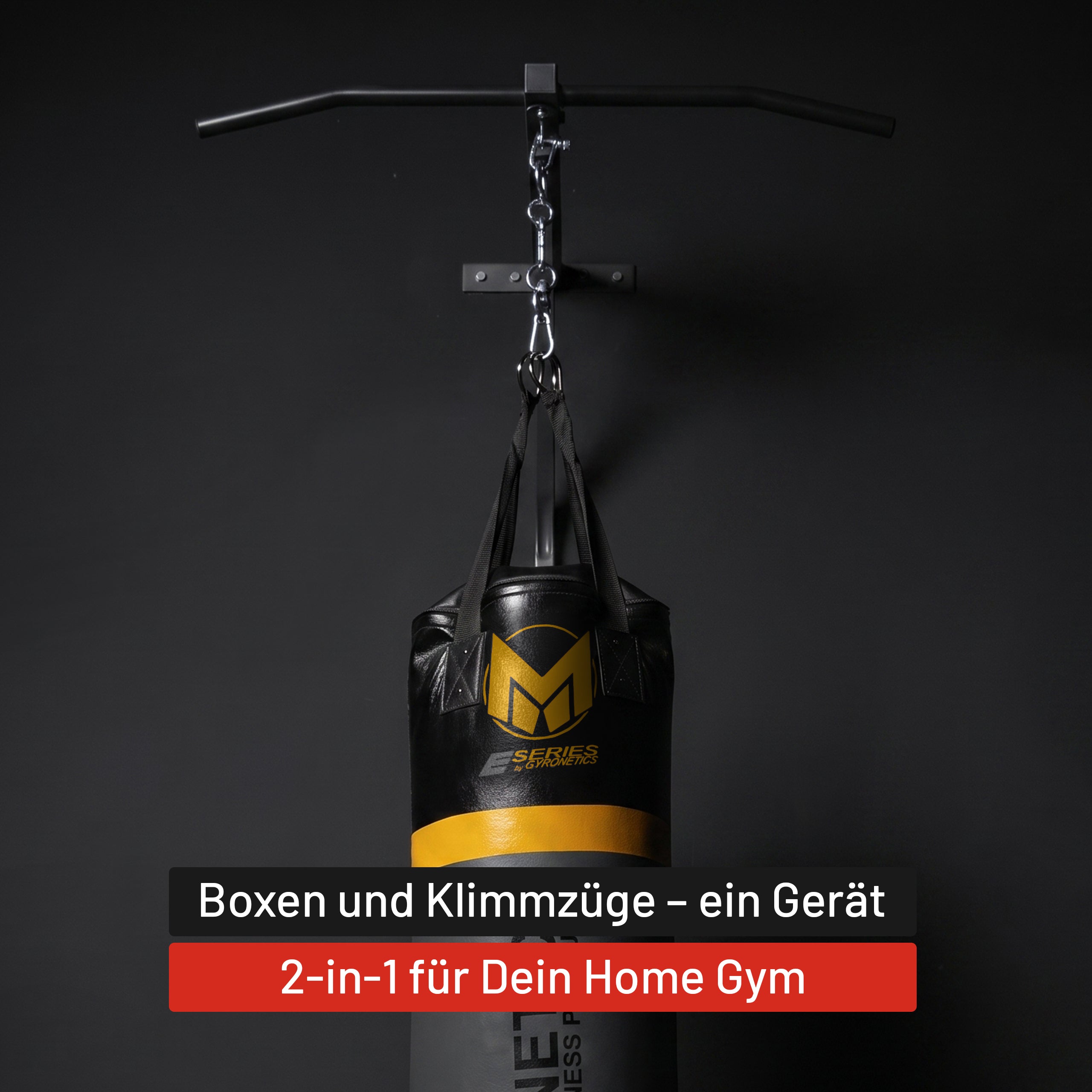 gyronetics-e-series-boxsack-80cm-klimmzugstange-120kg image 4