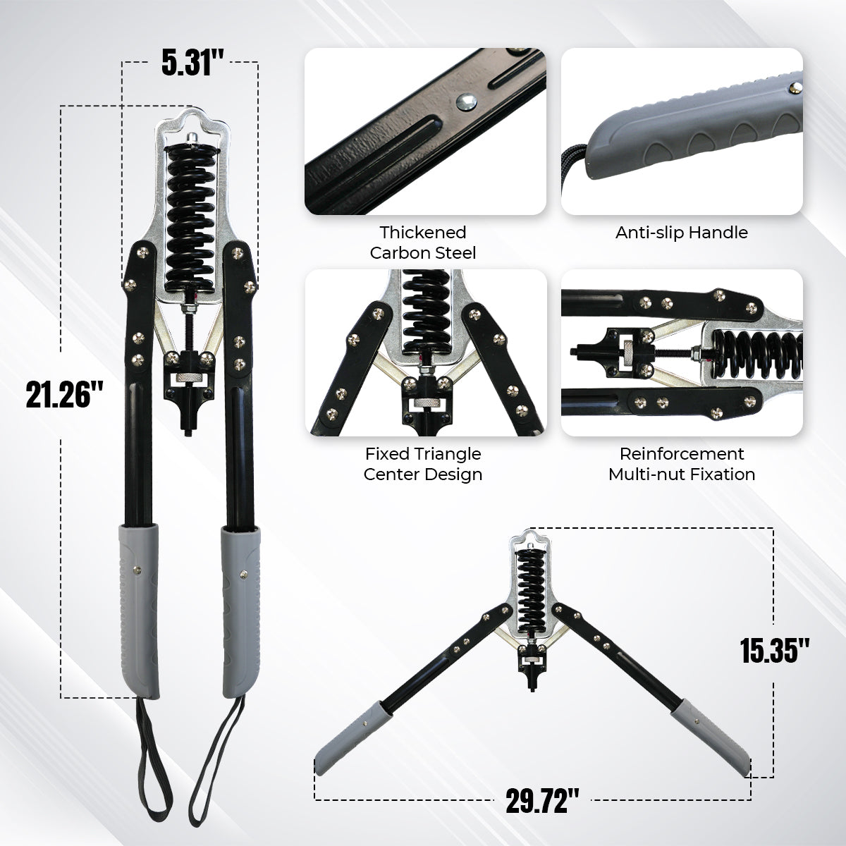 relife-arm-trainer-chest-expander-at-100-0-100-kg-verstellbar image 5