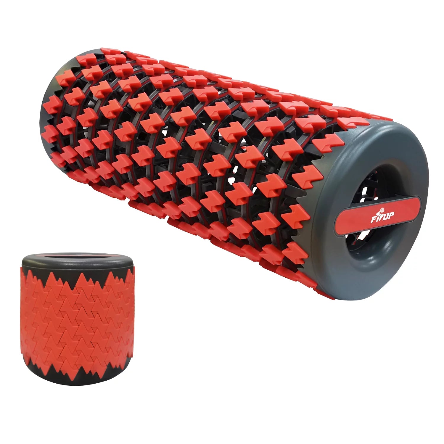 relife-resistance-bands-foam-roller-massage-pink image 8