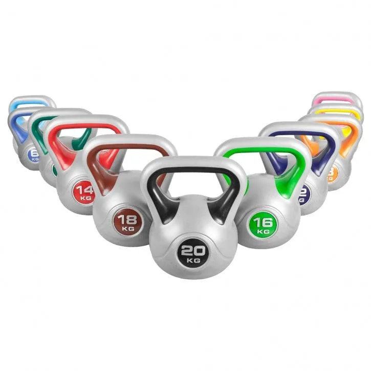 gyronetics-kettlebell-kunststoff-8-kg-grau-farbcodiert image 1