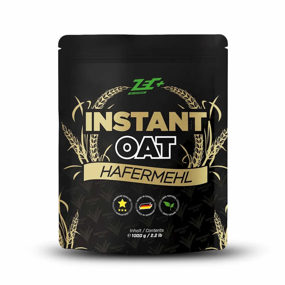 zec-instant-oats-hafermehl-1000g-high-carb-shake-basis image 1