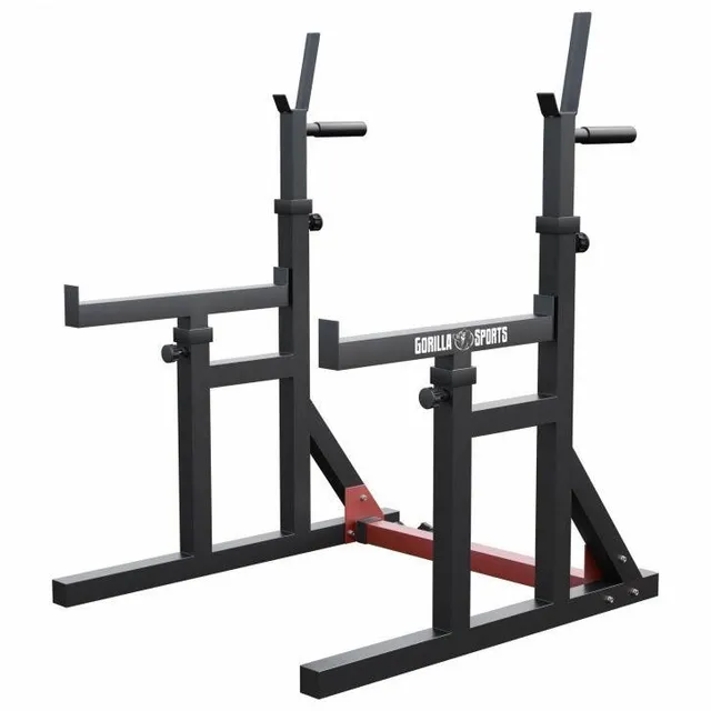 gyronetics-e-series-squat-rack-verstellbar-300-kg-kniebeugenst-nder image 1