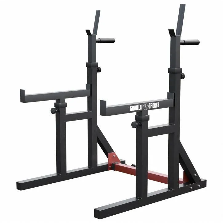 gyronetics-e-series-squat-rack-verstellbar-300-kg-kniebeugenst-nder image 1