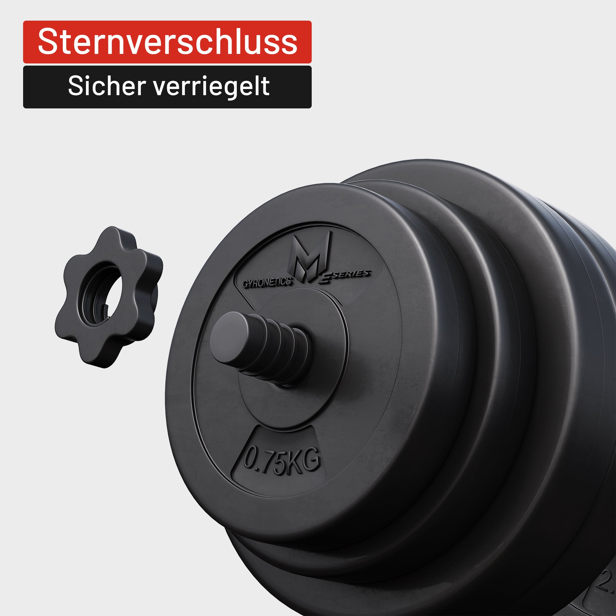 gyronetics-e-series-kurzhantel-set-kunststoff-30-kg-25-mm image 4