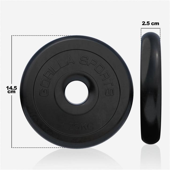 gyronetics-e-series-hantelscheibe-5-kg-gummi-30-mm image 5