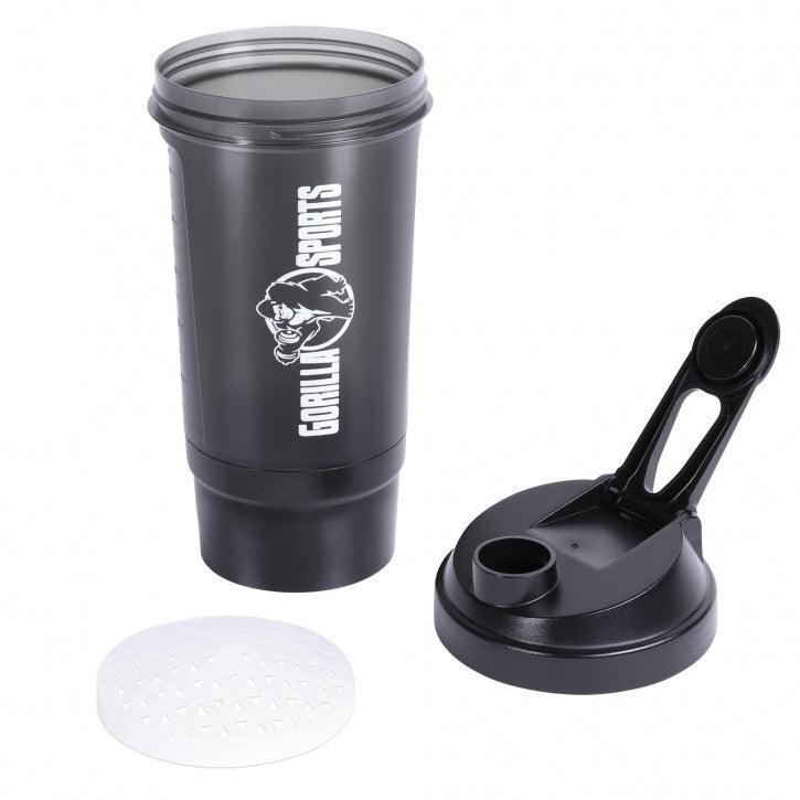 gyronetics-e-series-protein-shaker-pulverfach-500-ml-schwarz image 7