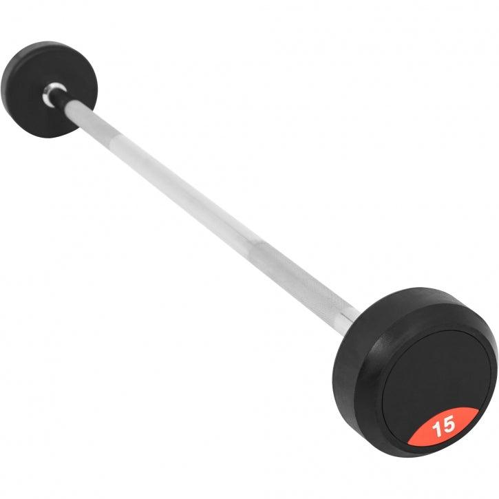gyronetics-e-series-barbells-gummi-langhantel-20-kg-schwarz-rot image 8