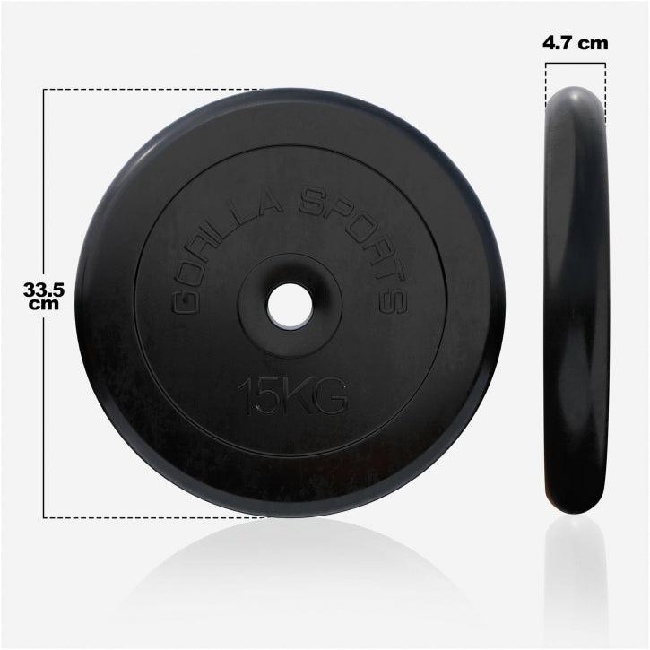 gyronetics-e-series-hantelscheibe-5-kg-gummi-30-mm image 3
