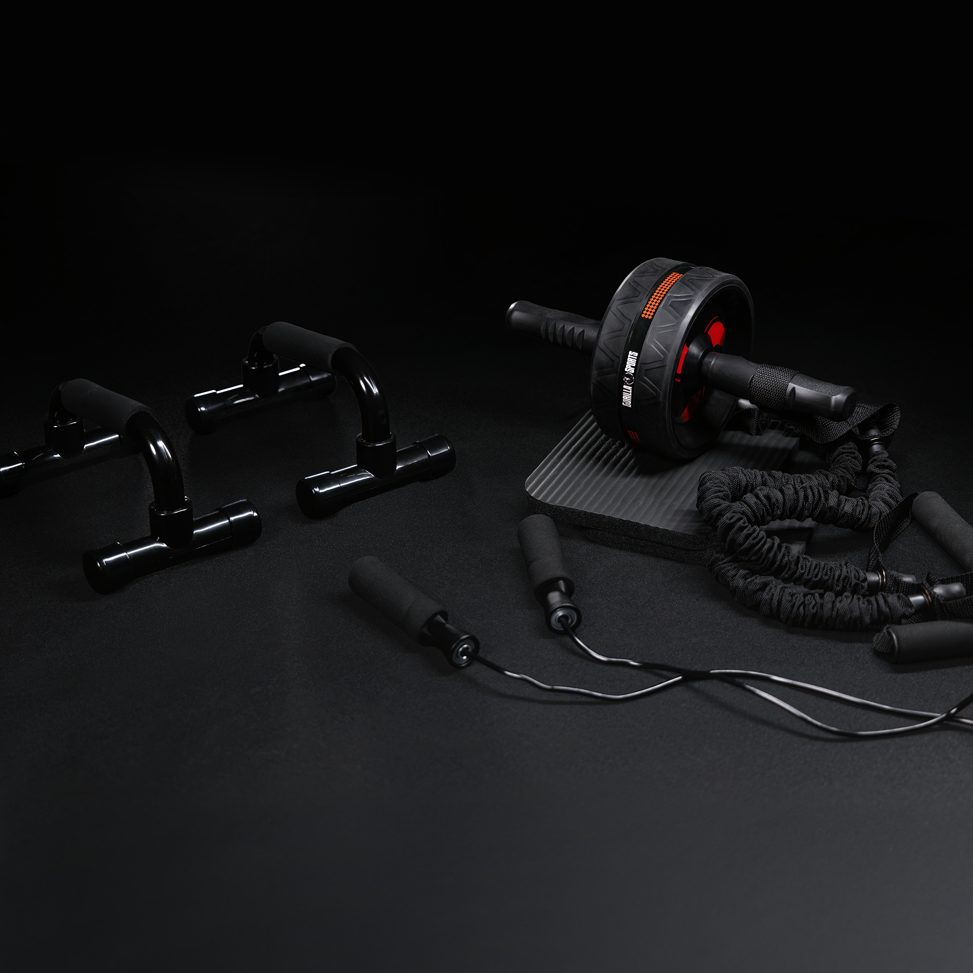 gorilla-sports-ab-roller-set-bauchtrainer-mit-springseil-schwarz image 5