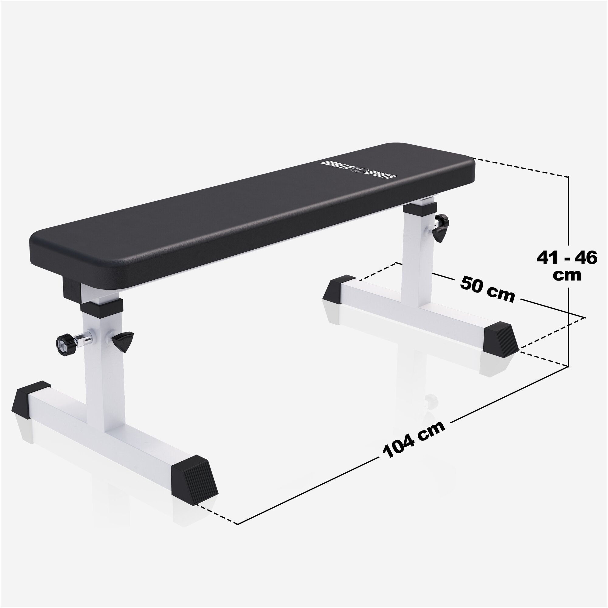 gyronetics-e-series-flachbank-verstellbar-hantelbank-schwarz-200kg image 7