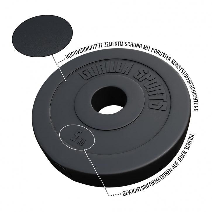 gyronetics-e-series-hantelscheibe-olympia-5-kg-kunststoff image 7