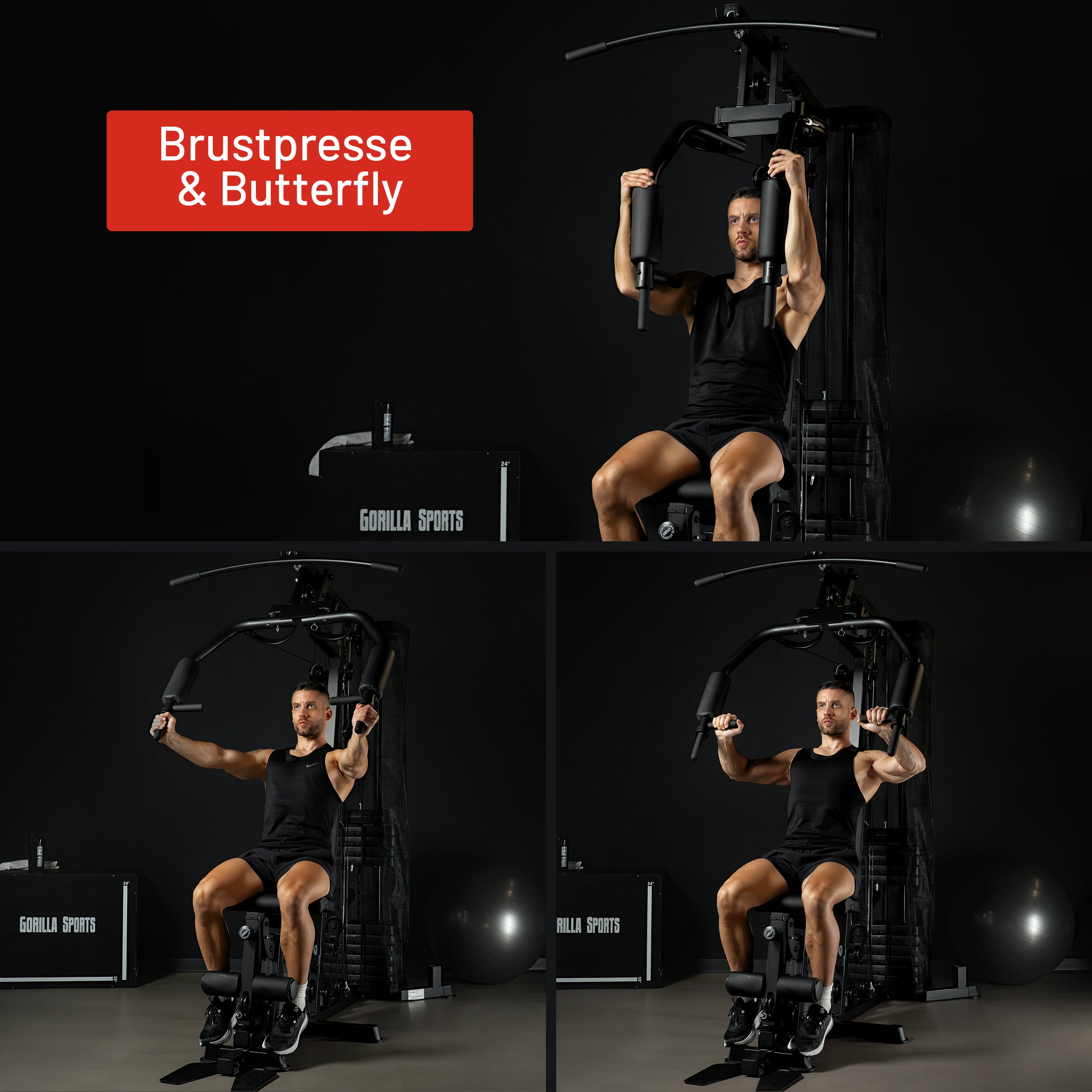 gyronetics-e-series-kraftstation-home-gym-mit-steckgewichte image 6