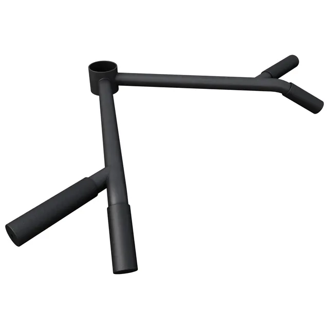 gyronetics-e-series-t-bar-row-rudergriff-50-mm-gummiert image 1
