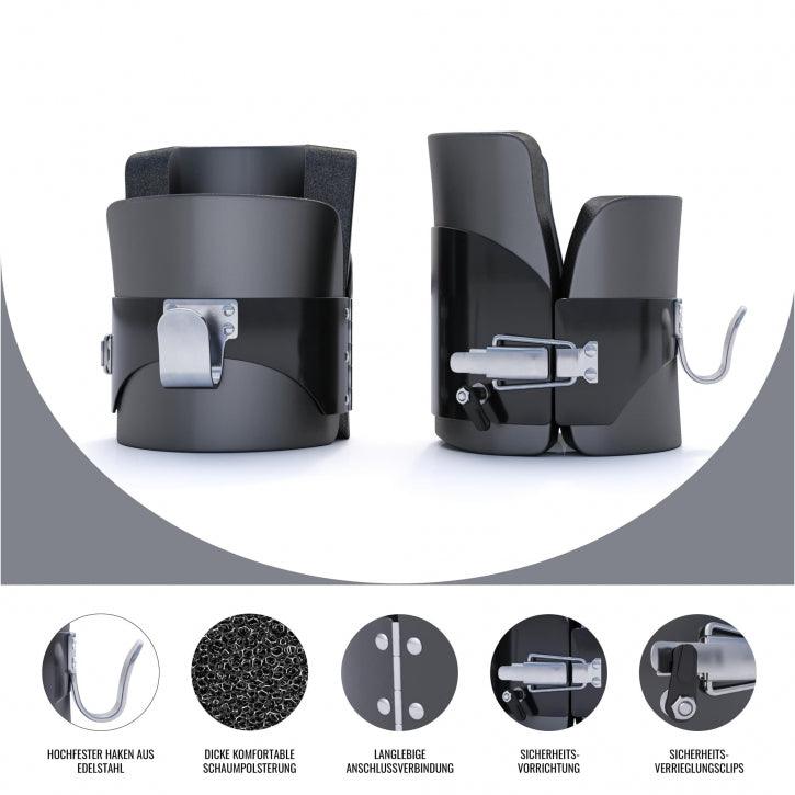 gyronetics-e-series-gravity-boots-schwarz-bauchtrainer image 3