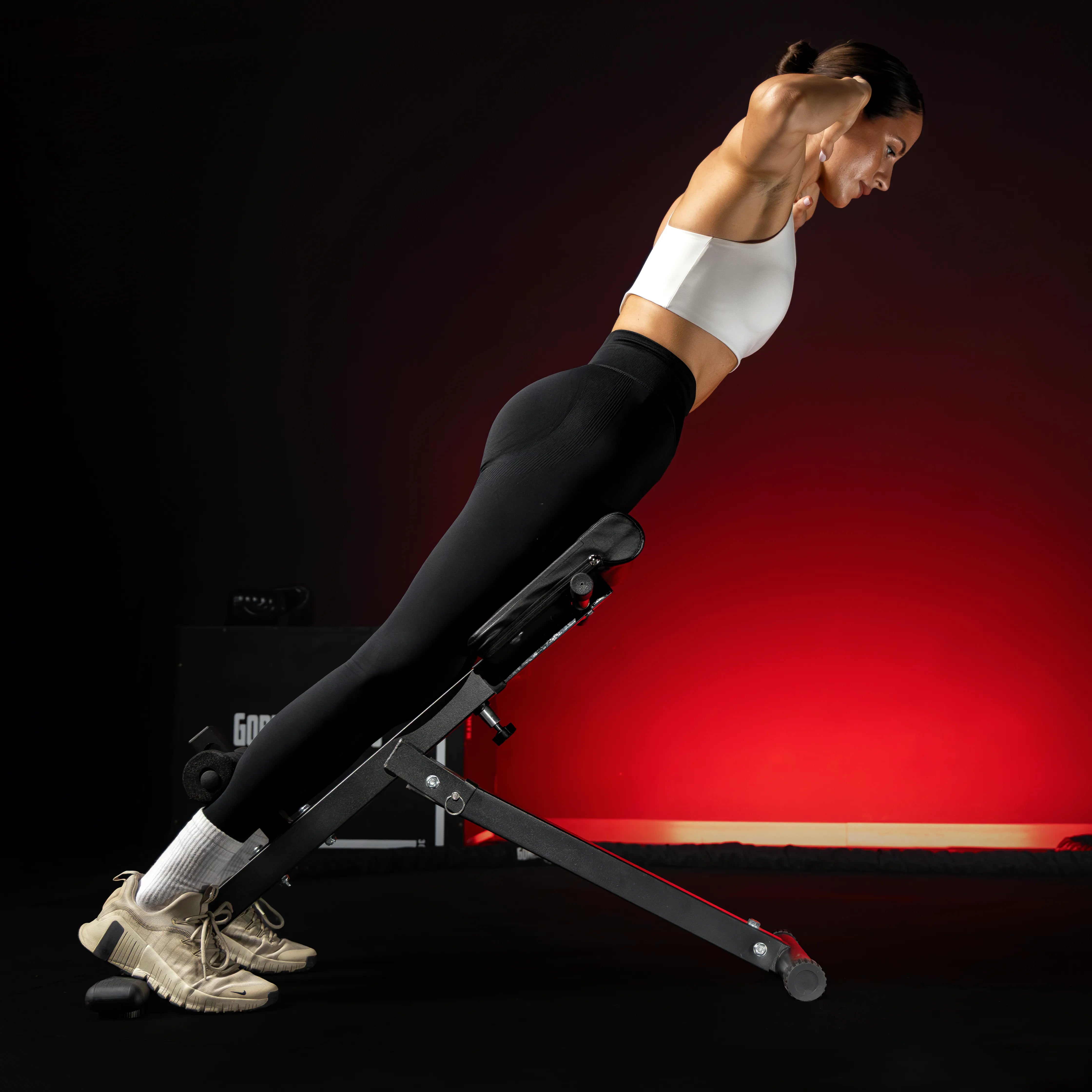 gyronetics-e-series-hyperextension-klappbar-schwarz-120-kg image 2
