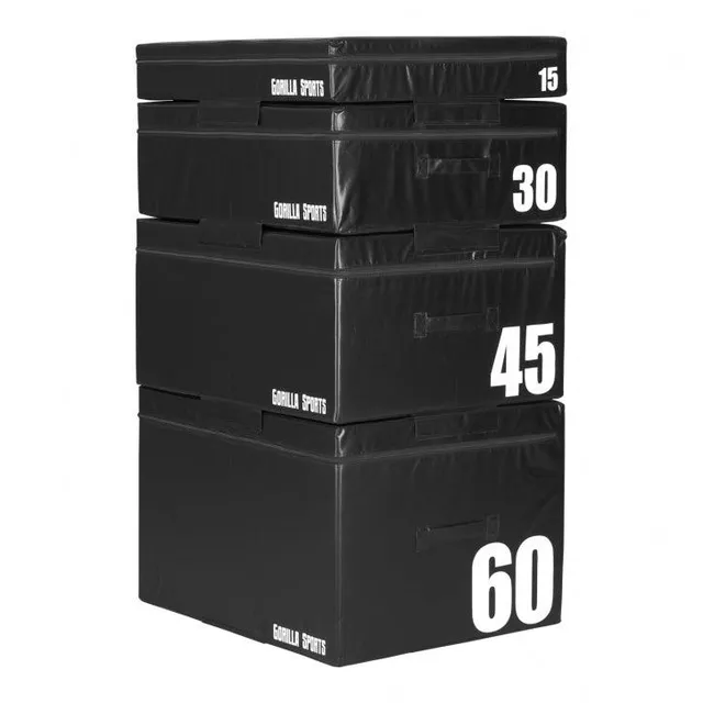 gyronetics-e-series-plyo-box-soft-jump-box-klett-30-cm-schwarz image 1