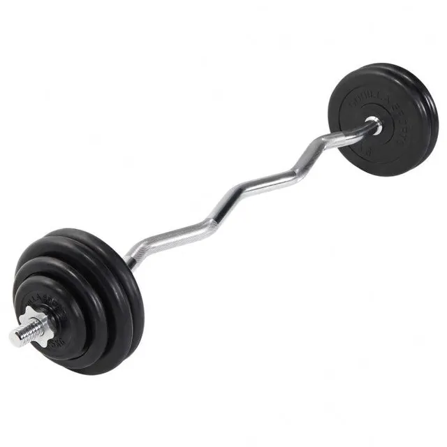 gyronetics-e-series-sz-curlset-gummi-35-kg-hantelset-sternverschluss image 1