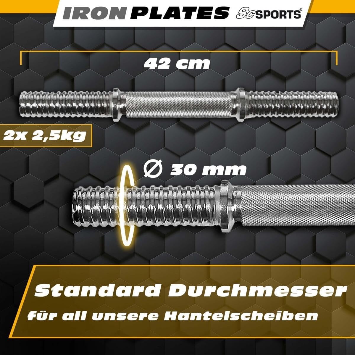 scsports-krafttraining-kurzhantel-set-gusseisen-70-kg image 3